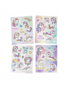 Raamstickers Eenhoorn, 16x21cm