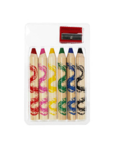 Jumbo Potloodkrijtjes, 6st....