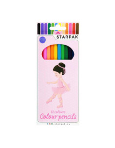 Potloden 12 Kleuren Balerina
