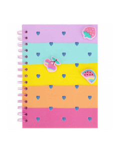 Siliconen Notitieboek A5 Fruit