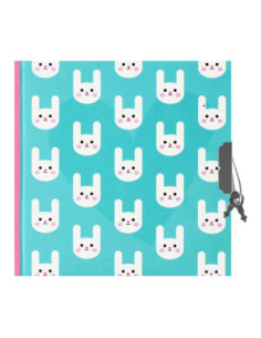 Dagboek Konijn 13,5x13,5cm