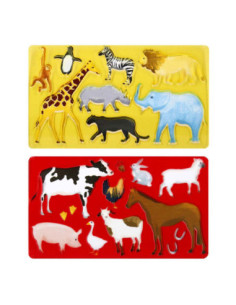 Tekensjabloon Dieren