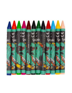 Waskrijt Skate Dino, 12st.