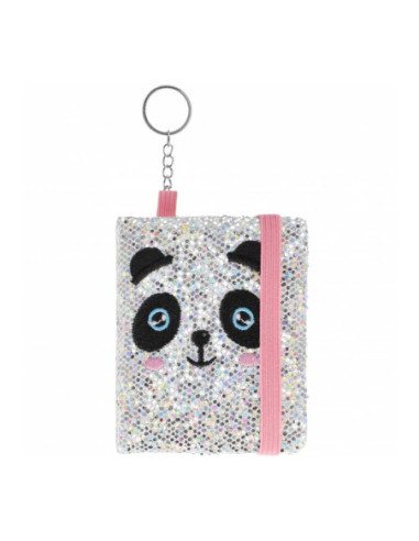 Sleutelhanger Notitieboek Panda