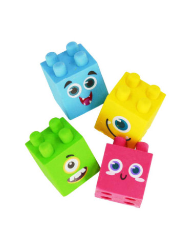 Gum 3D Puzzel Blokken, 4st.