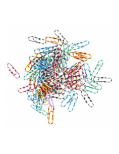 Paperclips Zebra 28mm, 80st.