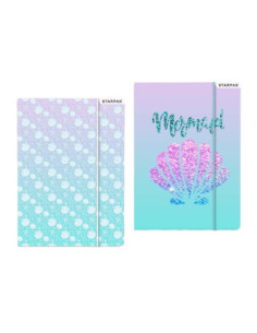 Map met Elastiek A4 Zeemeermin