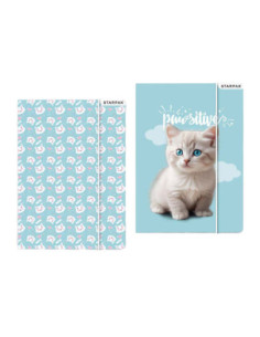 Map met Elastiek A4 Kitten