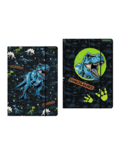 Map met Elastiek A4 Dinosaurus