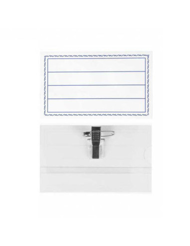 Naamplaatjes PCV 57/90mm, 50st.