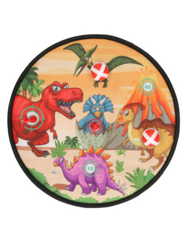 Klittenband Dartbord Dino