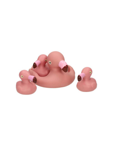 Baddieren Flamingo Familie, 4dlg