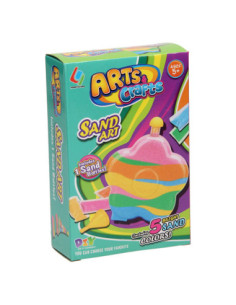 Zandkunst Regenboogbloem