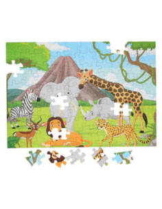 Vloerpuzzel Wilde Dieren,...