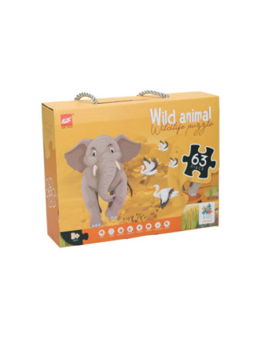 Vloerpuzzel Savanne, 63st
