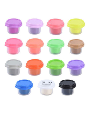 Play Rainbow Kleiset, 15 Kleipotjes