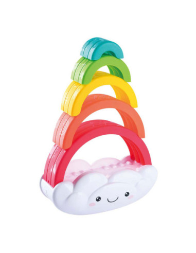 Play Regenboog Stapeltoren, 6dlg.