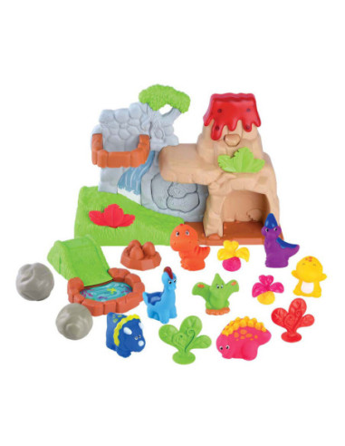 Play Dino's met Vulkaan Speelset, 20dlg.
