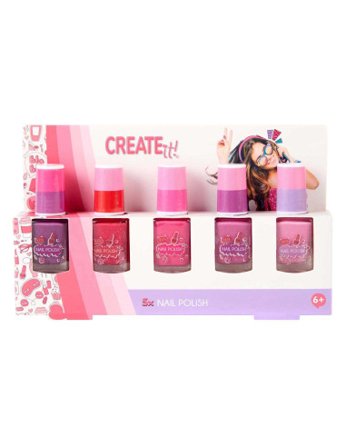 Create It! Color Changing Nagellak, 5st.