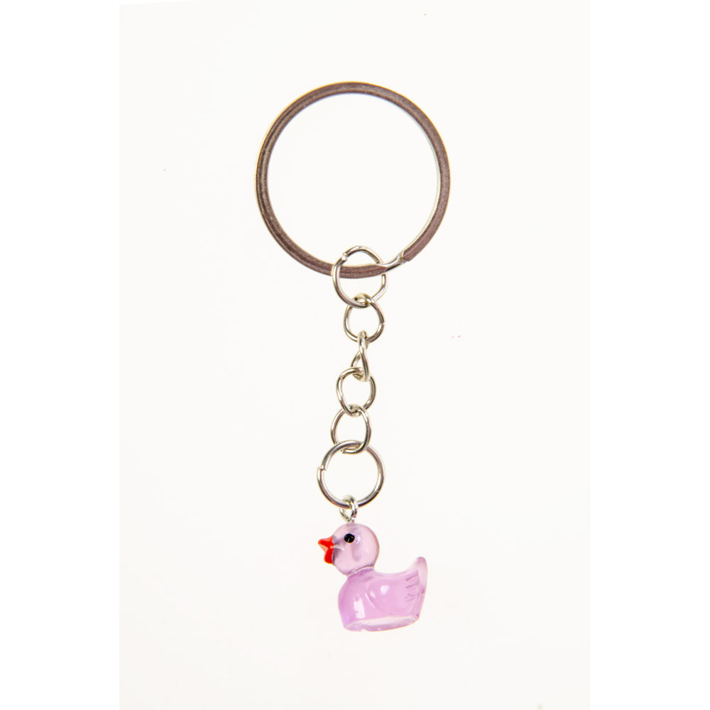 Sleutelhanger Eend Transparant