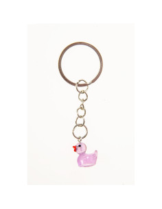 Sleutelhanger Eend Transparant