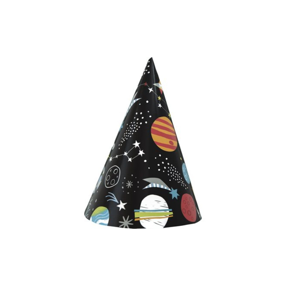 Feesthoedjes Space 8st.